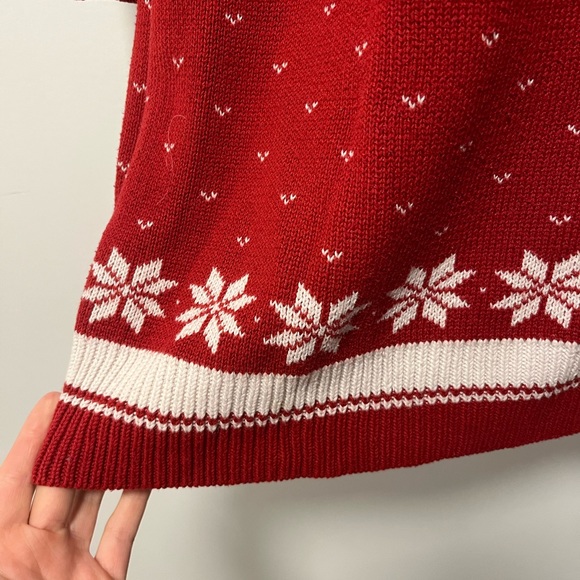 Holiday Sweater Dress by Icone / Simon’s Size Small - Picture 4 of 8